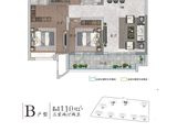 业达卓悦_3室2厅2卫 建面110平米