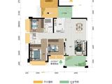 盛世家园_2室2厅2卫 建面91平米