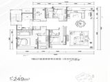 绿城琨玉_4室2厅3卫 建面249平米