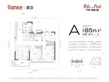 万科莱茵公园_3室2厅1卫 建面85平米