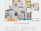 孟电云鼎府_4室2厅2卫 建面141平米