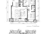 万科都荟都荟四季_4室2厅2卫 建面144平米