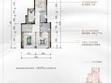 新希望东原锦官印悦_D1户型 建面75平米