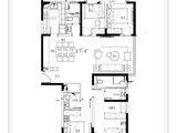 保利达状元府_4室2厅3卫 建面167平米