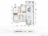 五指山云麓_3室2厅2卫 建面106平米