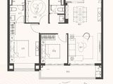 保利和颂文华_3室2厅2卫 建面105平米