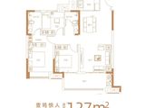 东城壹号天筑_3室2厅2卫 建面127平米