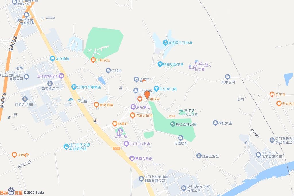 新会区三江镇新江村相公庙围（土名）