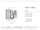 柳岸晓风_3室2厅2卫 建面128平米