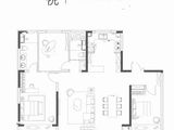 云顶1号_3室2厅2卫 建面150平米