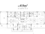 新能源上河殿芳园_5室2厅6卫 建面418平米