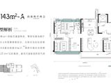 光谷中央公园_4室2厅2卫 建面143平米