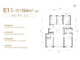 中建玖玥府_4室2厅3卫 建面154平米