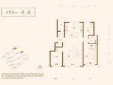 金宸稳和世家_3室2厅1卫 建面115平米