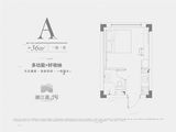 湘江道8号_1室1厅1卫 建面36平米