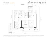 光谷湖畔八号_3室2厅2卫 建面98平米