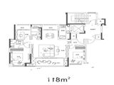 联发九龙和悦_3室3厅2卫 建面118平米