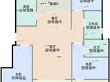 龙湖天澜_3室2厅2卫 建面95平米